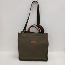Barbour Shoulder Bag Khaki Green Cotton RMF30-RH