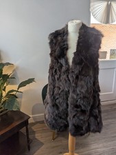 fox fur gilet