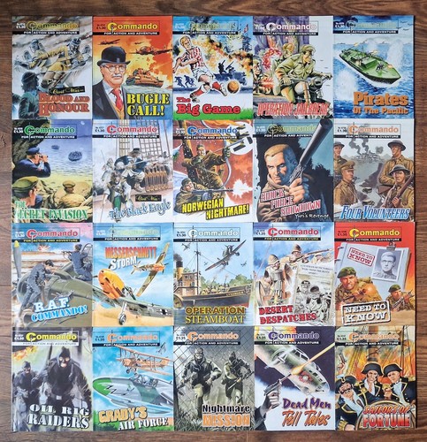 Commando comics job lot - comics,