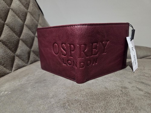 Osprey barker leather wallet - barker,