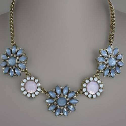 Statement round rhinestone - statement,
