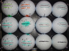 12 Maxfli Straightfli golf
