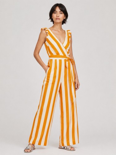 Women boden linen striped - women’s,