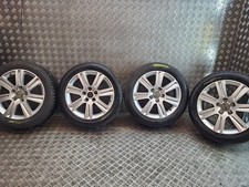 2010 AUDI A4  alloys & tyres 225 50 17 - 225/50/17 - 5mm tread on tyre roughly