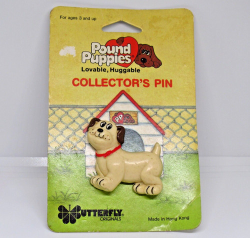 Pound puppies collector pin - puppies,