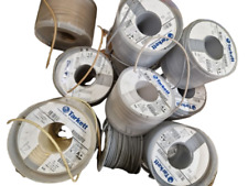 Job Lot 19 Rolls Tarkett Welding Rod Vinyl Flooring Grey Beige Khaki - Incl VAT