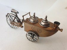 Ice Cream Bike miniature Brass