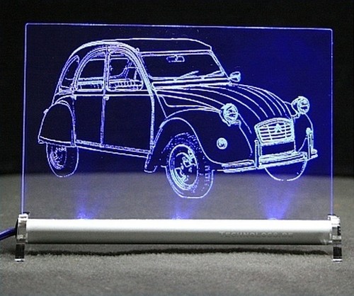 Citroen 2cv duck - duck, on