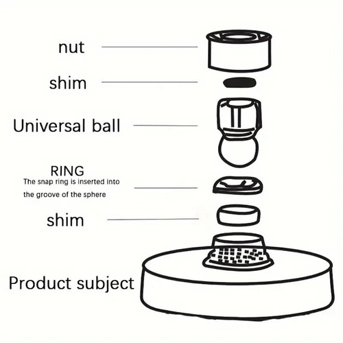 Stylish inch shower head - stylish, 4