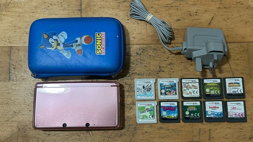 Nintendo 3ds console pink - console,