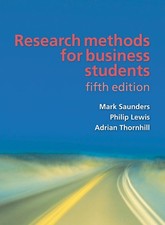 Research methods for business