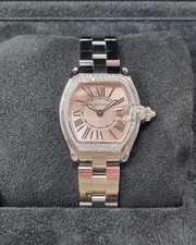 Cartier Roadster W62017V3 Pink Dial 2009 with Box and Papers