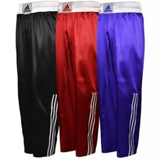 Adidas kickboxing pants satin - kickboxing,