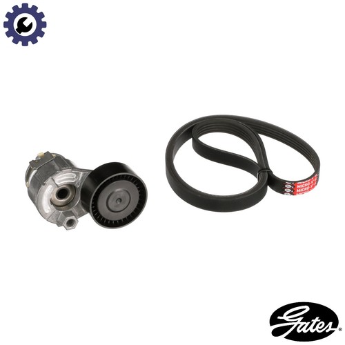 Vribbed belt set k015pk1200 - vribbed,