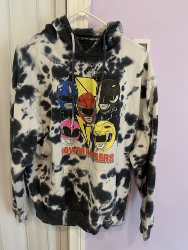 Vintage power rangers hoodie - vintage,