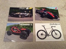 Ariel Atom 4 4R Nomad 2 Dash Bike UK Sales Brochure / Cards