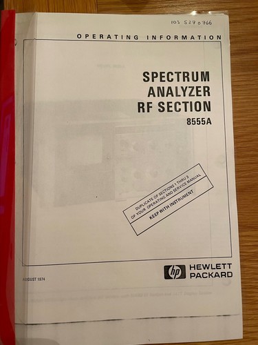 Spectrum analyzer rf - spectrum,