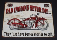 INDIAN MOTORCYCLE SCOUT "Old