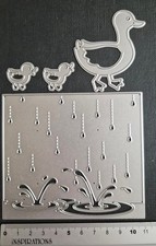 Duck Pond Rain Scene...die Set 14