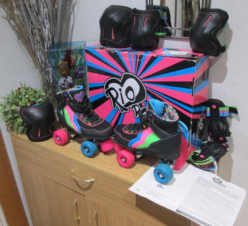 Rio roller passion - black, quad