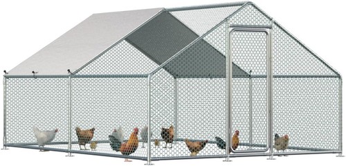 Metal chicken run 13x10 - metal,