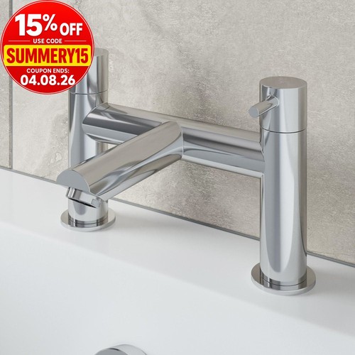 Modern bathroom bath filler - bathroom,