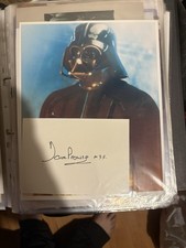 Dave Prowse darth Vader Hand Signed In Person