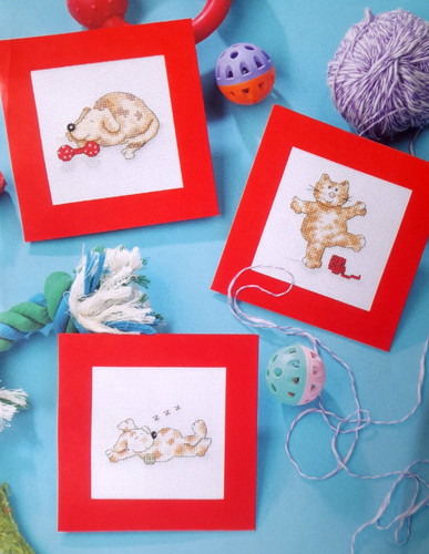 Cross stitch charts pets - charts:,