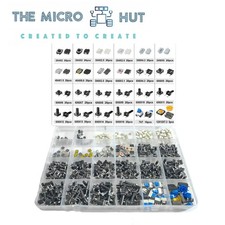 460pcs 24-Types Push Button