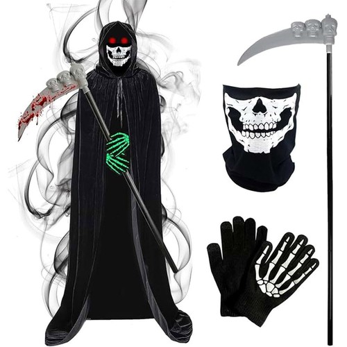 Halloween grim reaper costume - halloween,