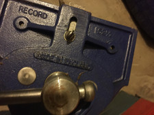 “ RECORD. 52.ED. “ Quick Release woodworkers vice