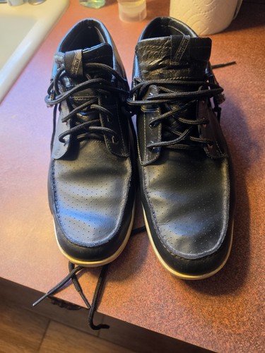 Timberland leather boat - leather,