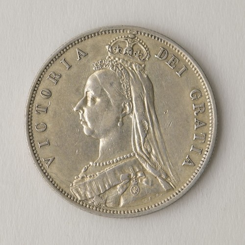 1887 victoria half - ,