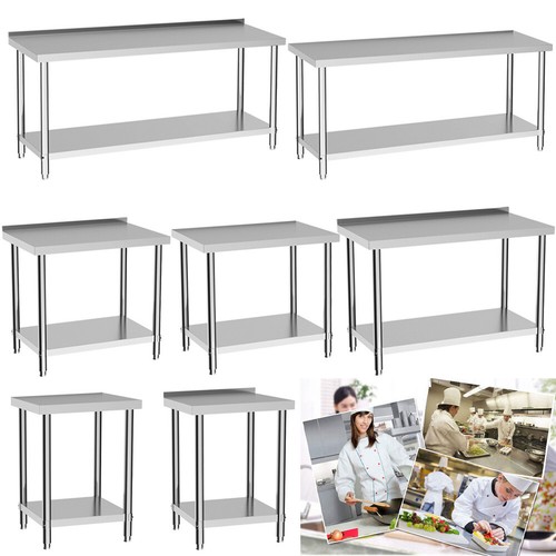 Stainless steel work table - steel,