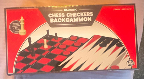Goliath chess checkers - chess,