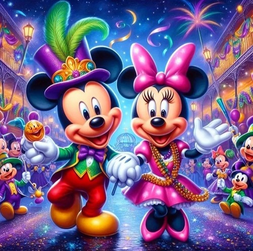 Mickey and minnie mouse 11ct - minnie,