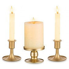 Unity Candle Holder - Gold
