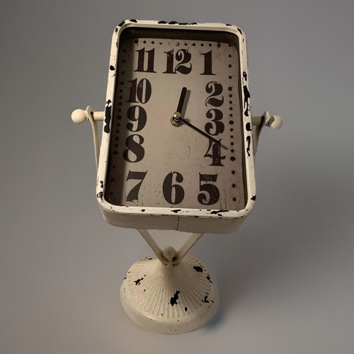 Vintage look shelve clock - look,