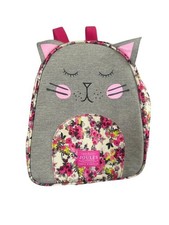 Joules Cat Backpack Bag Zipper