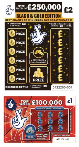 Fake winning lottery - fake,