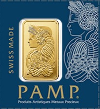 1 Gram Gold Bar - PAMP Suisse