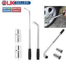 17 19 21 23MM Heavy Duty Car Van Wheel Brace Socket Tyre Nut Spanner Wrench Hot~