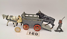 JoHillCo 54mm hollow-cast farm figure: #389 4-wheeled cattle float