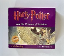 Harry Potter and the Prisoner of Azkaban CD Audiobook, Stephen Fry, 10-Discs BBC