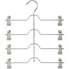  Pants Hanger Clips Hangers for Trousers Multi Space Saving Clothes