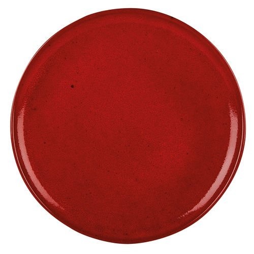 Rustico lava pizza - lava, plate