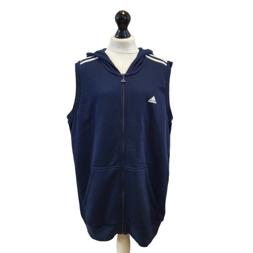 Adidas blue sleeveless full - blue,