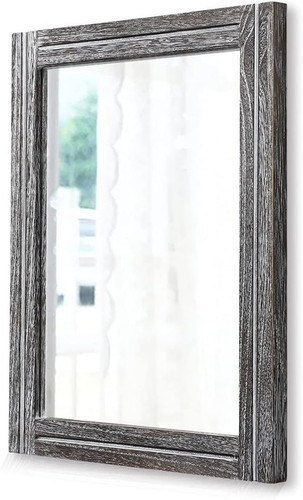 Large rustic wood - large, framed