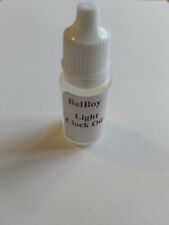 Light clock Oil: 10ml UK blended & stock free P&P. Quality moving part lubricant