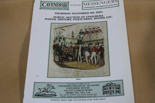 Cavendish philatelic auctions - cavendish,